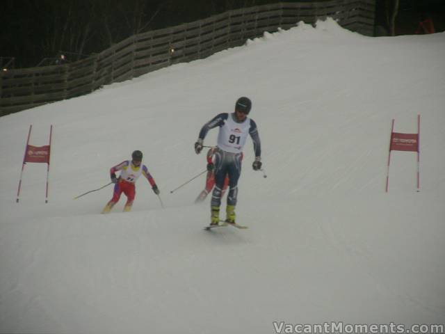 Race suits are common at the pointy end of the races