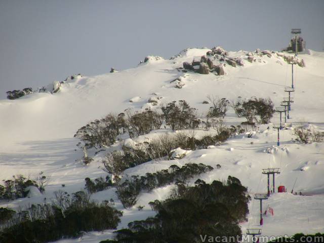 The Bluff awaiting first tracks