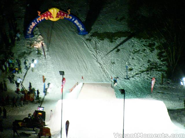 Finale to the freeride series in Thredbo