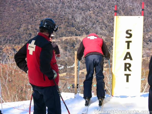 Ski Patrol Race