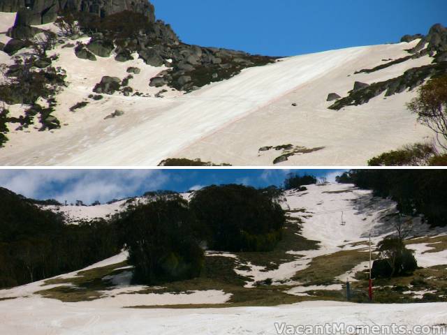 Little Merritts - looking back up True Blue and Little Beauty