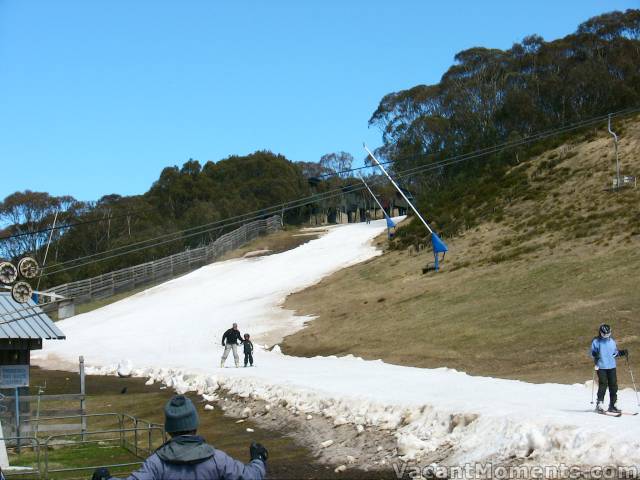 Bottom of Supertrail today