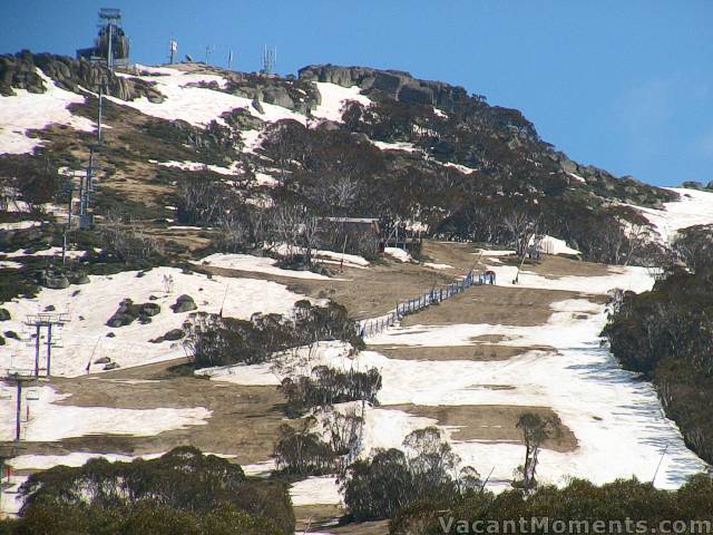 Upper Supertrail this morning