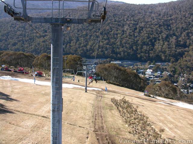 My early morning chair buddies, Phil and Richard on second chair this morning for last rights