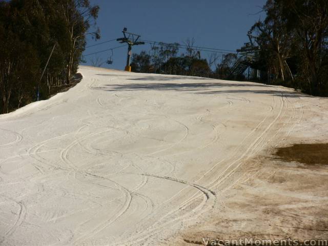 Supertrail below BunnyWalk yesterday