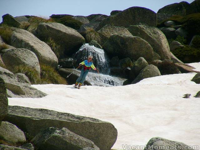 Marion continues with her waterfall obsession