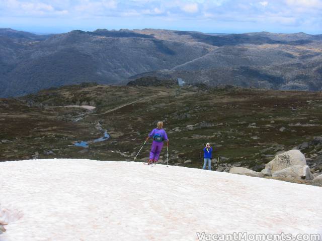 Looking towards Eagles Nest