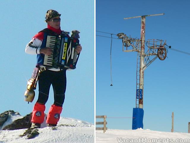 Skiing in the past? Reminders of days long ago