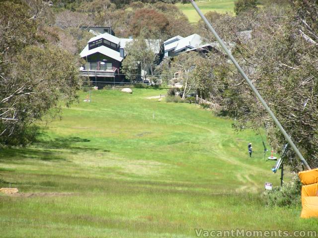 The green, green slopes of the Milk Run