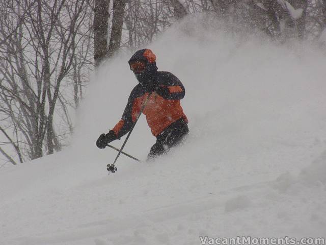 Rosco (aka SnowFighter) savours his reward