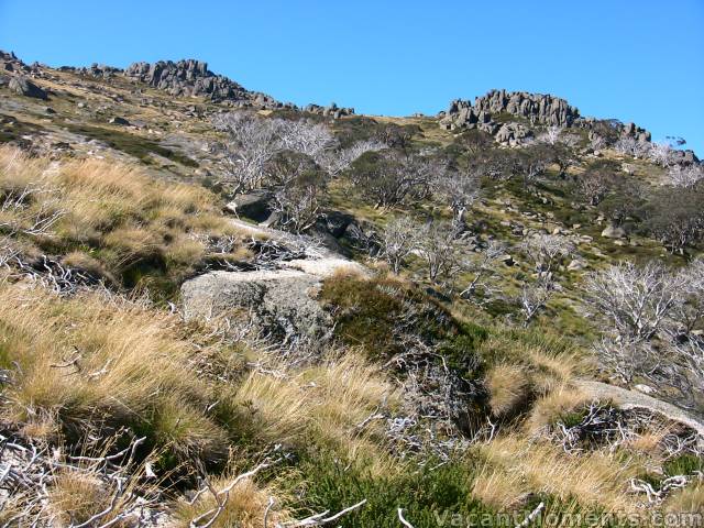 Looking back towards the resort and the Dead Horse Gap walking trail