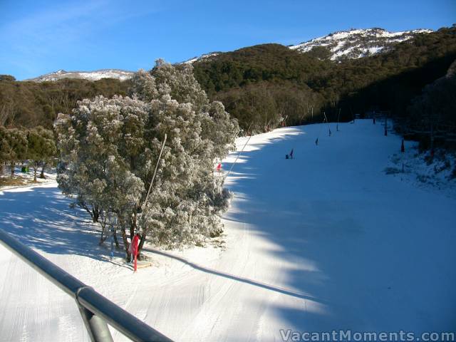 An empty Friday Flat - and I wasn't on first lift