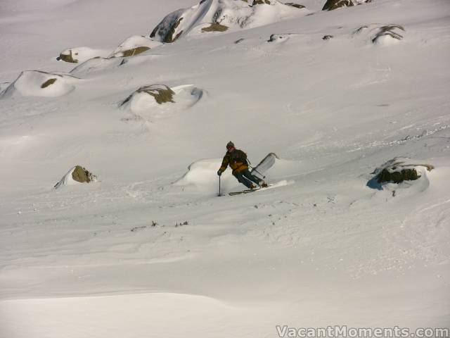 GD above the Basin - after Marion and I had been there