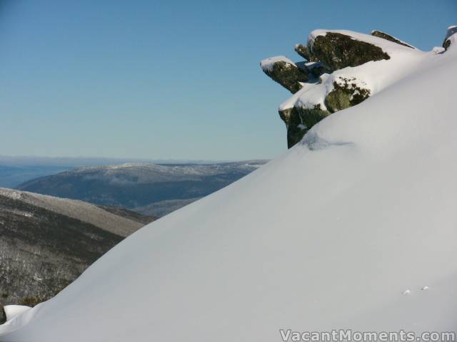 Above Bogong looking to Victoria