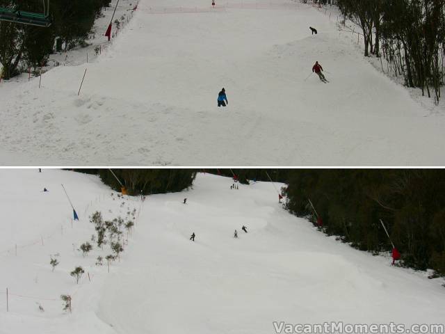 Hump Run above and below Kosciuszko Express