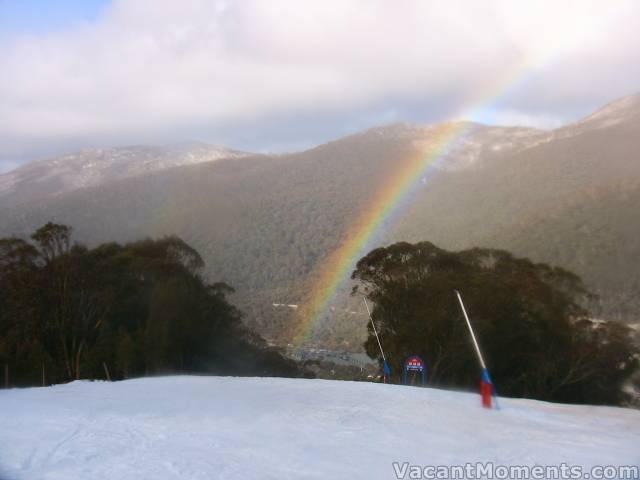 Wednesday: Rainbow over Woodridge stage 3