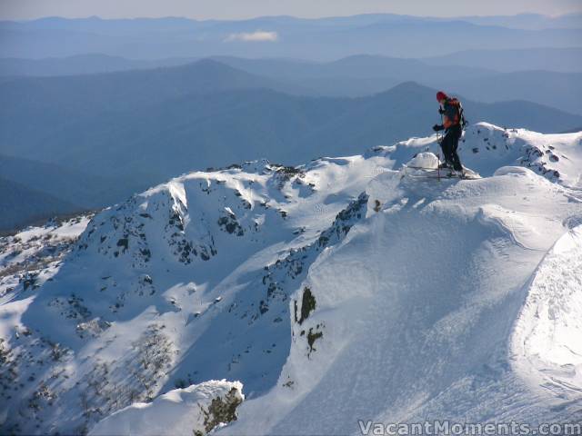 Rosco above Leatherbarrel Creek