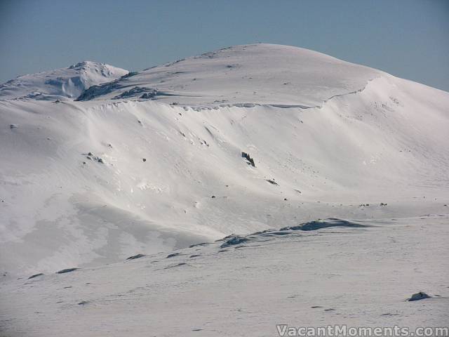 Kosi cornice and south ridge