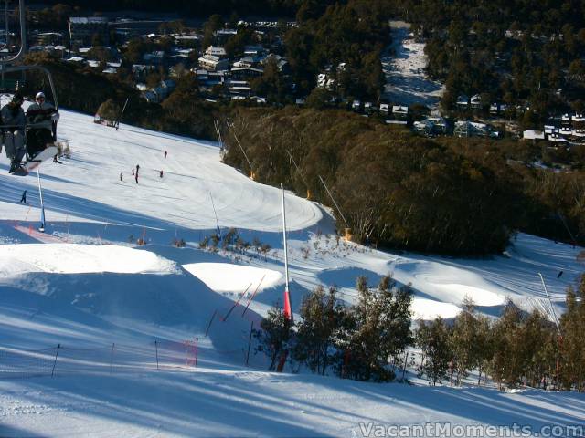 Hump Run Saturday morning with fresh snow layer