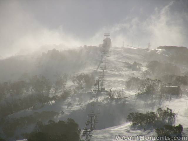 Eagles Nest late this afternoon