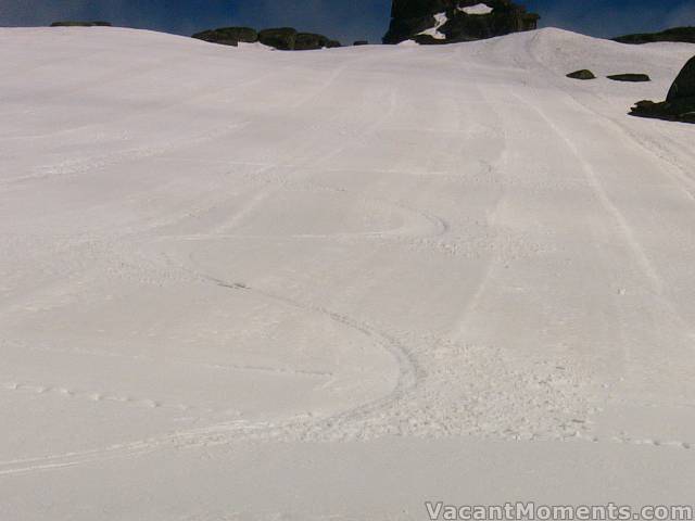 Karel's rock garden groomed on Friday