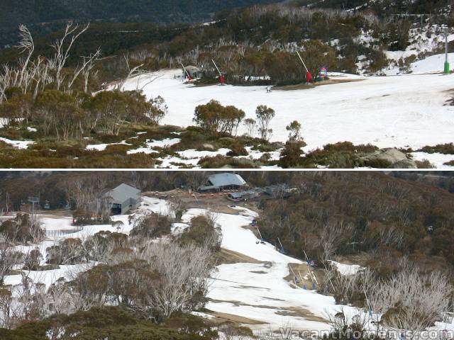 Looking towards the bottom of Antons and Merritts today