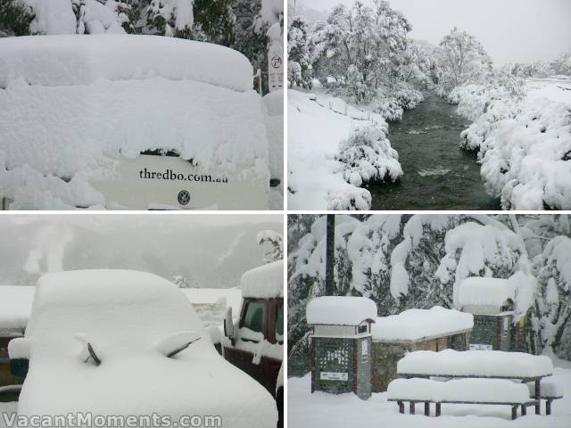 Not a day for a picnic by the river or a leisurely drive