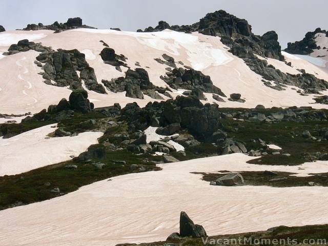 First two runs on North Face and Main Face