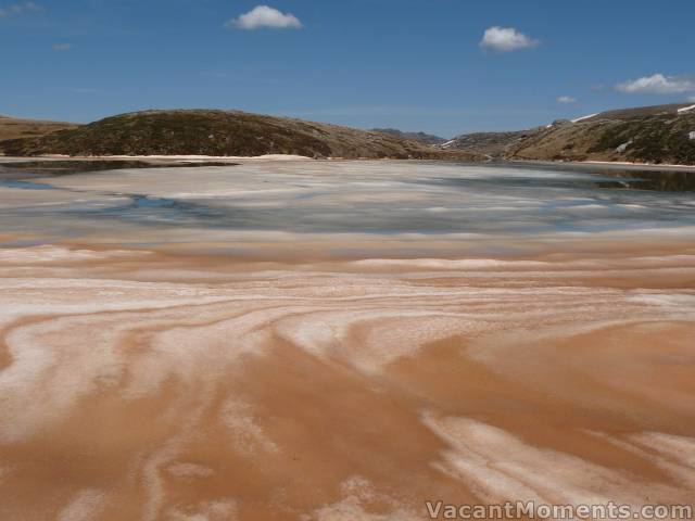 A strange looking Club Lake - photo by Rosco