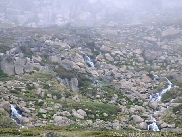 Marion's waterfall (summer style) centre of picture