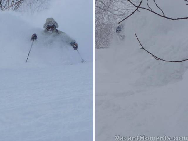 Mark on left, Joona from Finland on right (can't you recognise him?)