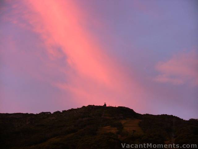 Crackenback yesterday  Australia Day / Evening