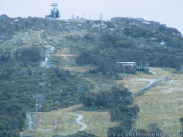 Dusting on Eagles Nest - late Sunday evening