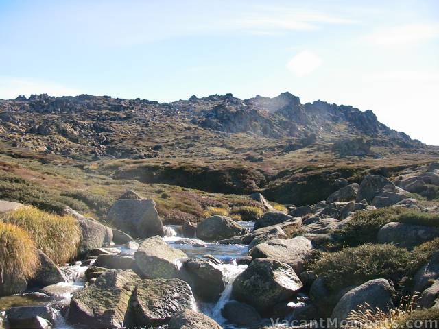 Looking from the bridge