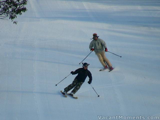 Jax leading Rogan on Friday