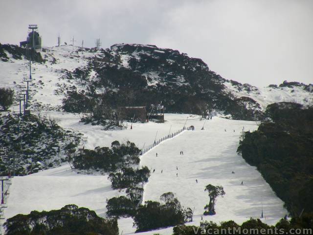 Upper Supertrail after Kosi chair went on wind hold