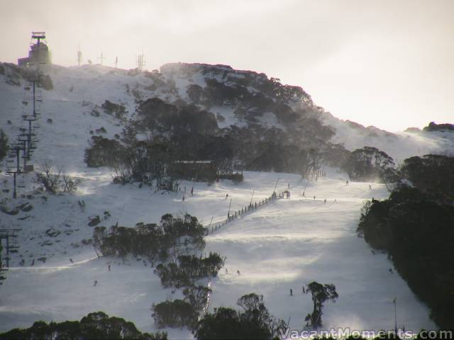 Sunday afternoon wind on Crackenback