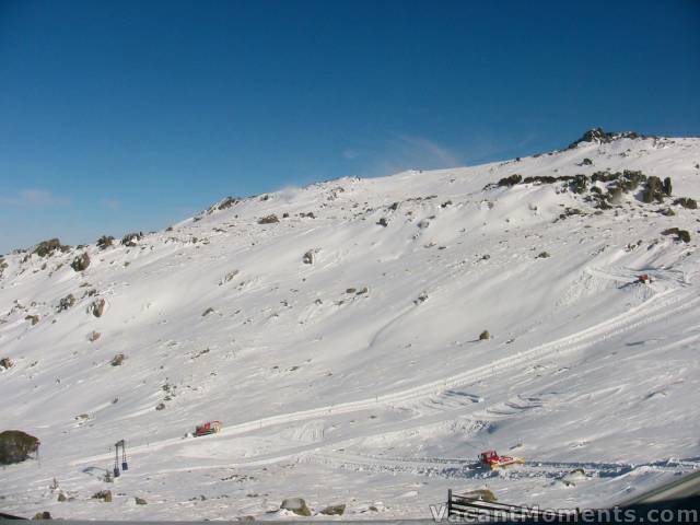 Work in the Basin on Tuesday