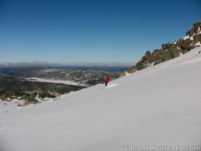 Upper slopes above Bogong were sweet