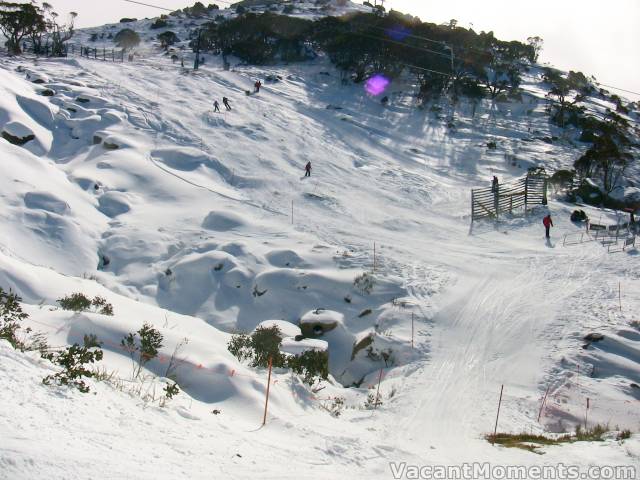 Bottom of The Basin today<BR>note the non-blue sky