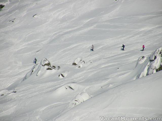 More freshies above the Basin