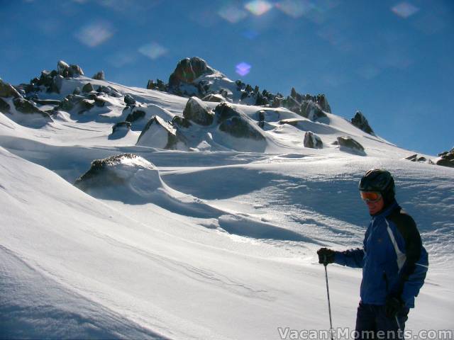 Jerry and the variable snow up high 