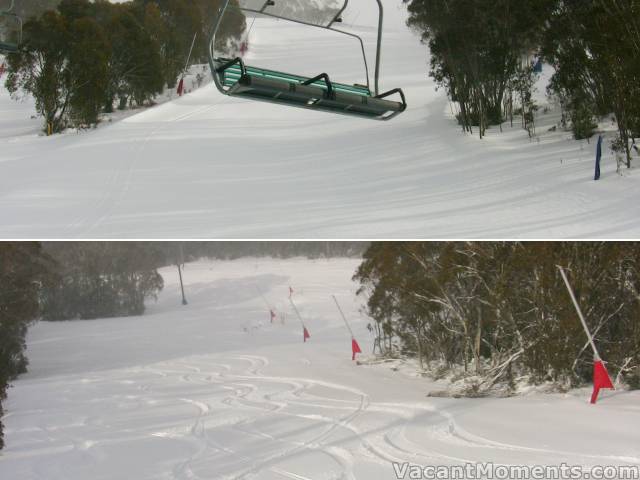 Untracked groomers this morning<BR>tracked very quickly