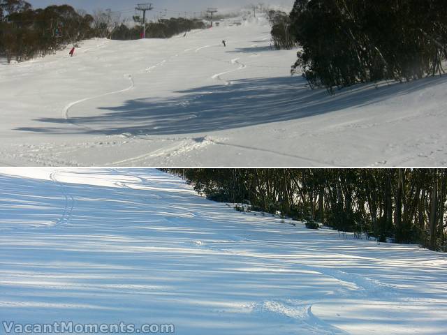 Freshies on upper and lower World Cup yesterday :-)