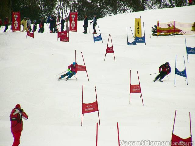 Ski Patrol Race today