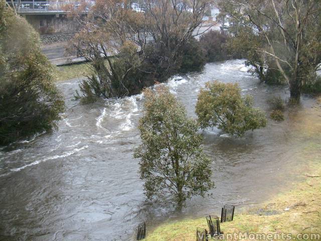 Looking upstream from same