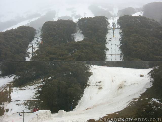 Crackenback and lower Sundance this morning