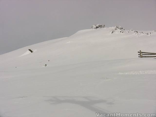 An untracked Karels awaiting Phil and me