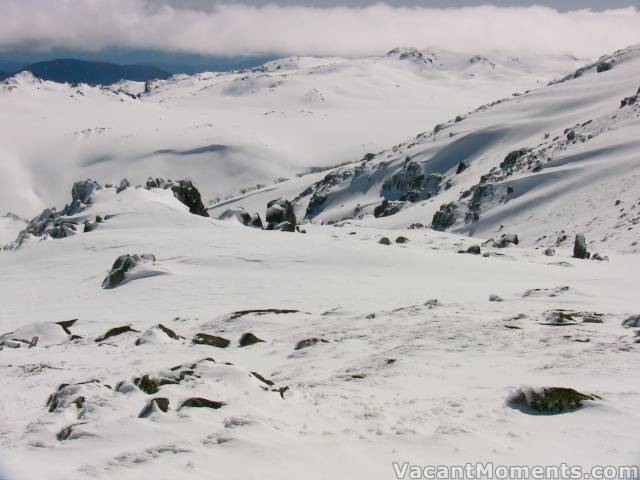 Looking towards Champagne Bowl