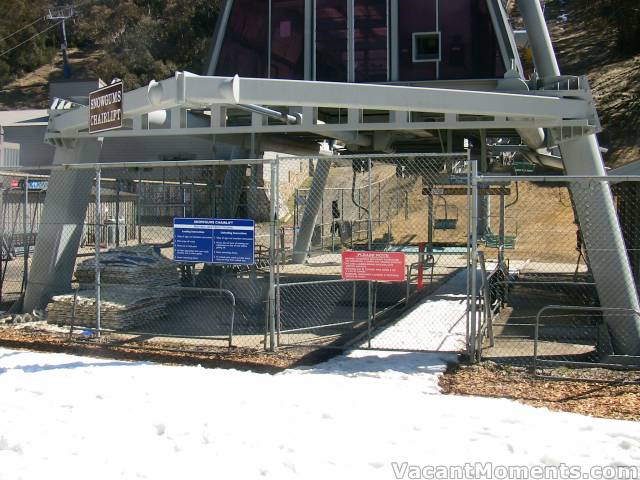 Snowgums chair closed for the season